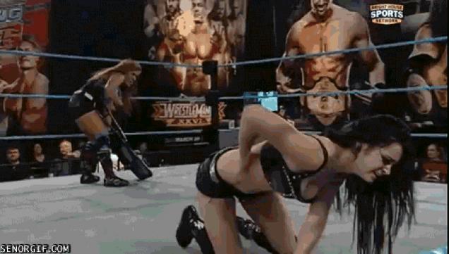 18 GIFs That Will have You Wondering if Wrestling Is Fake