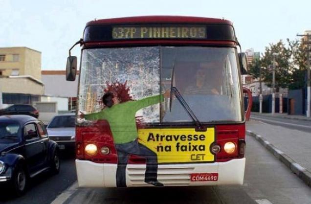 15 Ridiculously Creative Bus Ads That Will Make You Look Twice