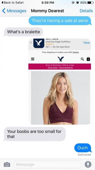 Funny Text Messages From Mom