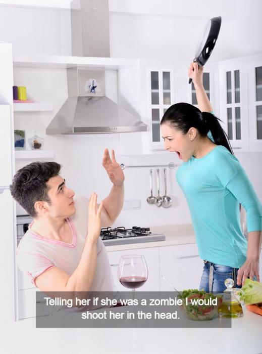 Stupidest things girlfriends have gotten mad about