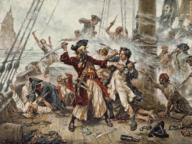 Pirate punishments were not for the faint hearted