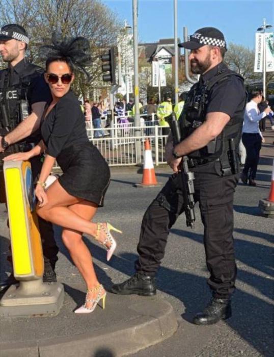 31 cops caught having fun