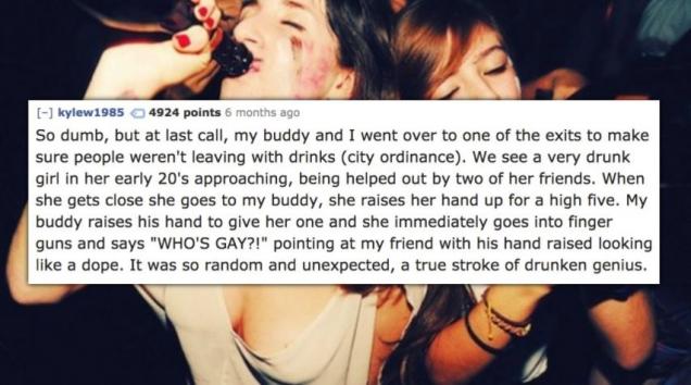 15 Bartenders Reveal the Coolest Thing They've Seen a Drunk Person Do at a Bar