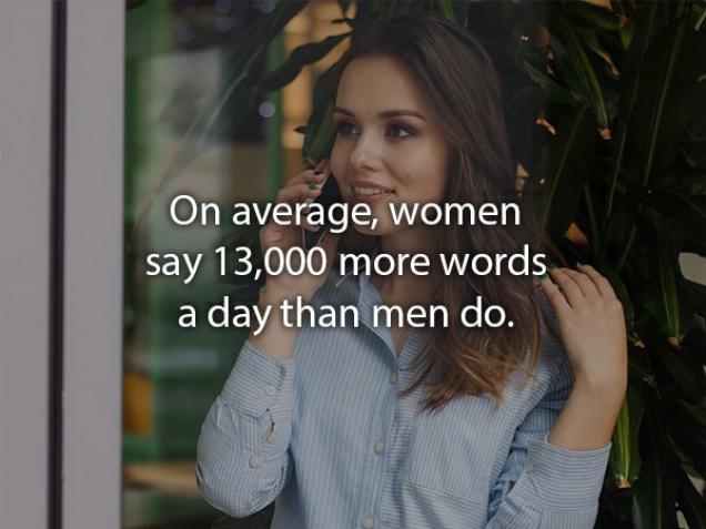 20 Weird facts about females that still won’t help you understand them