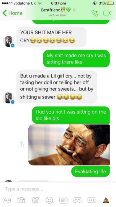 Guy gets one epic case of diarrhea