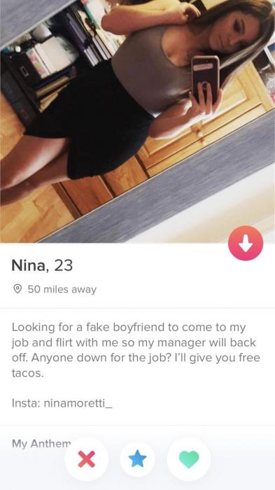 28 Shameless Things Spotted on Tinder