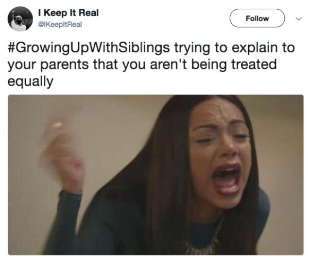 29 tweets you can relate to if you had a sibling