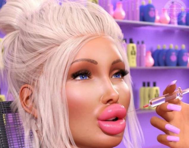 19-Year-Old Spends $18,000 A Year To Look Like Barbie.