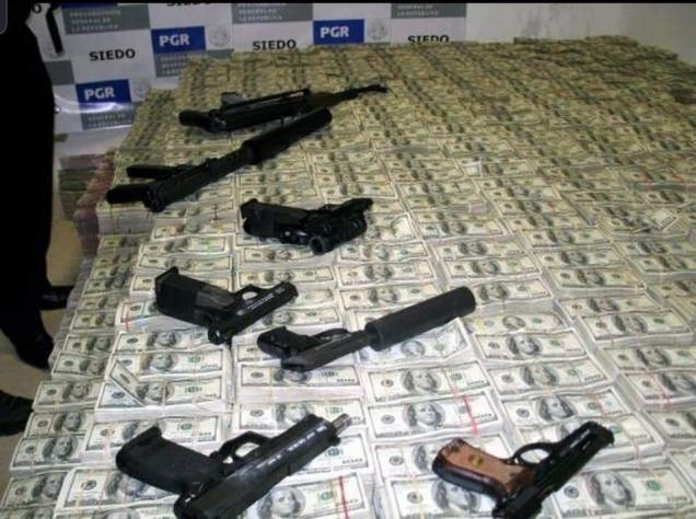 A Crazy Mexican Cartel Party House Was Raided.