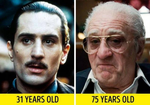 17 Famous Actors at the Beginning of Their Careers and Now.