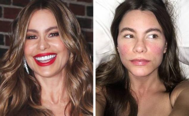 22 Celebrities Without Makeup On.