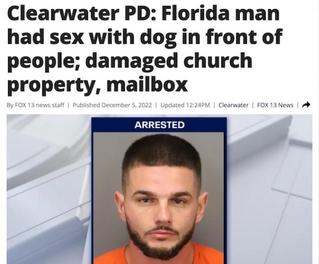 24 Outrageous Florida Man Headlines.