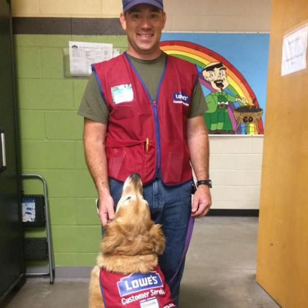 Disabled Veteran Who Wouldn't Get A Job Because He Had A Service Dog Finds His Dream Job