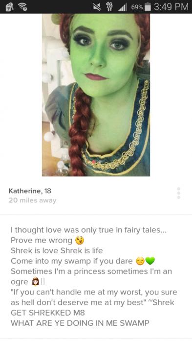 30 Eye-catching Tinder Profiles That You Don't See Everyday