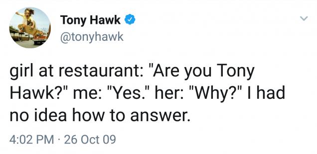 Tony Hawk Is A National Treasure