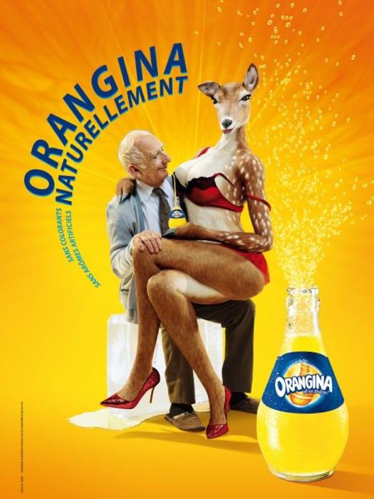 Creepy Orangina Ads Will Be Your WTF Thing Of The Day