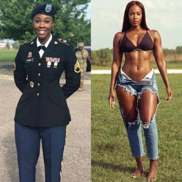 20 Women In Uniform Who Look Great Without It