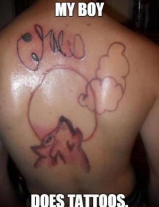 44 Ridiculously Bad Tattoos That Will Make You Cringe