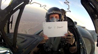 US Airman's Wedding Message For His Brother