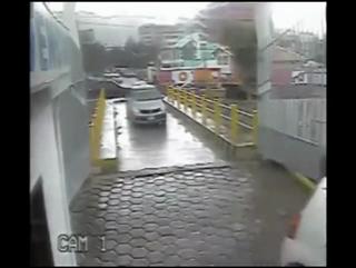 River Overflows Furiously