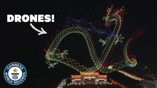 This Guinness World Record Drone Display Is Incredible!
