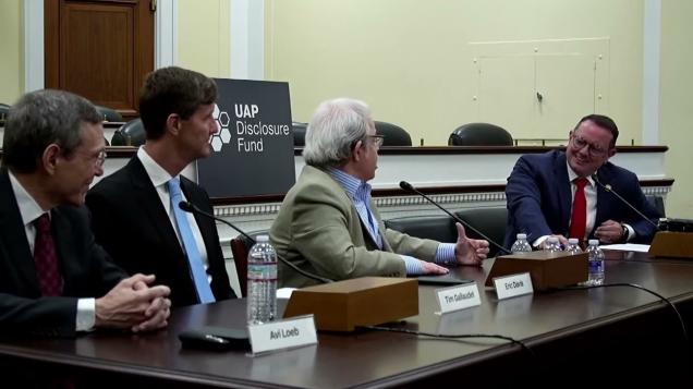 Dr. Eric Davis Testifies Before UAP Disclosure Fund about Alien Species and Capabilities