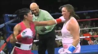 Iron Chin Female Boxer