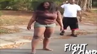 Girls fight over Facebook status