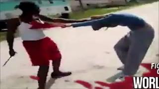 There are no rules in a street fight.