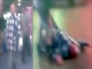 Mexican Gang Member KO'd