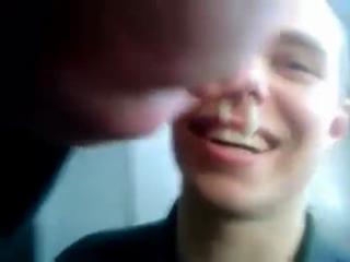 Guy Sucks Snot Out Of his Buddies Nose On A Dare