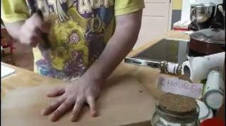 Most Awesome Hand and Knife Trick Ever