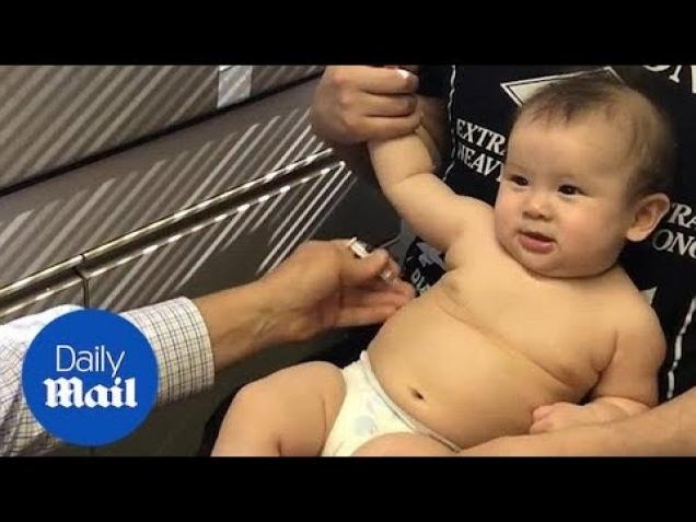 This Doctor Is An Absolute Master At Giving Baby A Shot