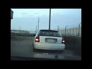 Cop pulls over .. Wait.. What!?