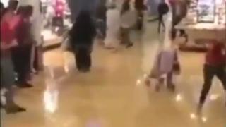 Woman Uses STUN GUN During Black Friday