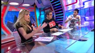 News Lady with Distracting Cleavage