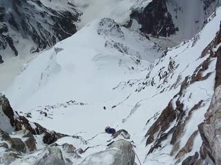 The site of many deaths. K2 bottleneck - 8350 meters. - Video | eBaum's ...