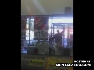 AutoZone Employee Gets Forced Into A Fight