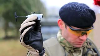 Army test next generation nano drone - the Black Hornet