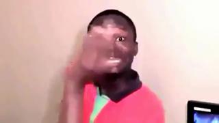 He's quite impressed with her bazoongas.