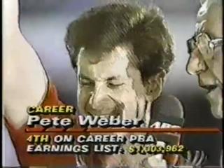 Pete Weber, champion bowler, wins 1991 U.S. Open. Wait for it...