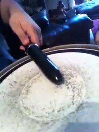 Playing The Drums With A Vibrator