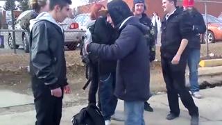 BULLY SUCKERPUNCHER GETS PWNED!