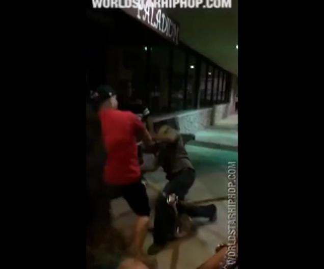 Bouncer Knocks Out Guy With One Punch