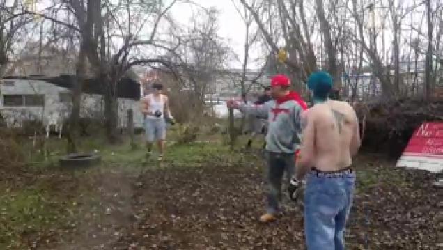 The Olympian Knocks Out a Bipolar Druggy