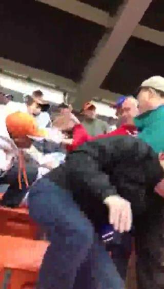 Buffalo Bills Cleveland Browns Fan Fight