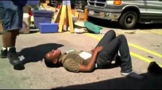 Down Syndrome Kid Beats Down Kid That Was Pestering Him