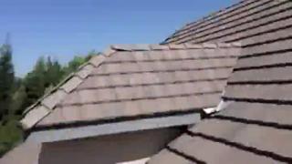 Throw Basketball Over House Into Basketball Hoop