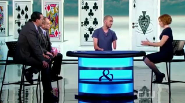 Magician With No Hands Dumbfounds Penn & Teller
