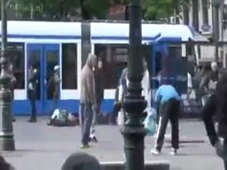 Prank: Man Super Glues Apple iPhone 5 To The Ground And People